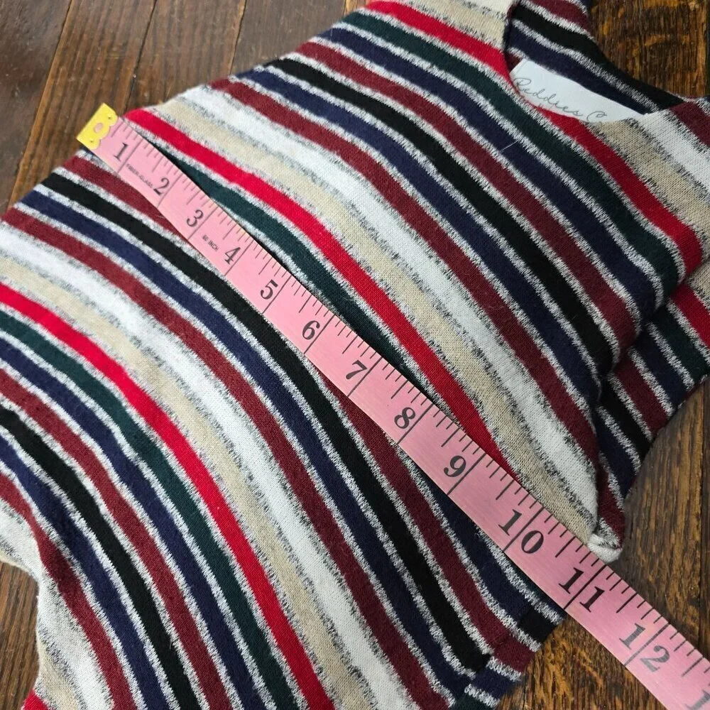 Handmade Reddie's Craft Boutique Striped Romper